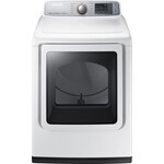 SAMSUNG #DVG50M7450W Samsung 7.4 cf gas TL dryer w/ Multi-Steam