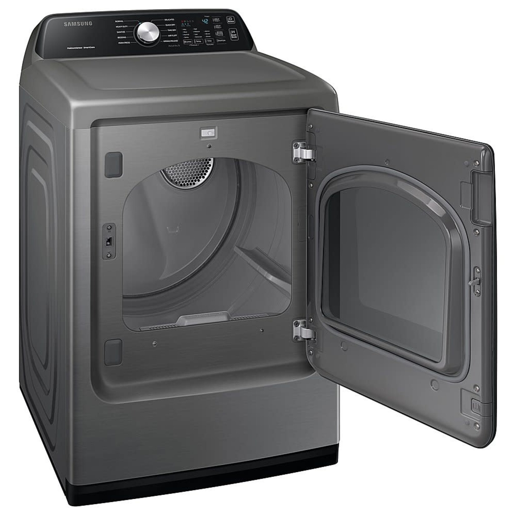 SAMSUNG #Samsung  7.4 cu. ft. Vented Gas Dryer with Sensor Dry in Platinum