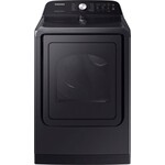 SAMSUNG #7.4 cu. ft. Gas Dryer with Sensor Dry in Brushed Black