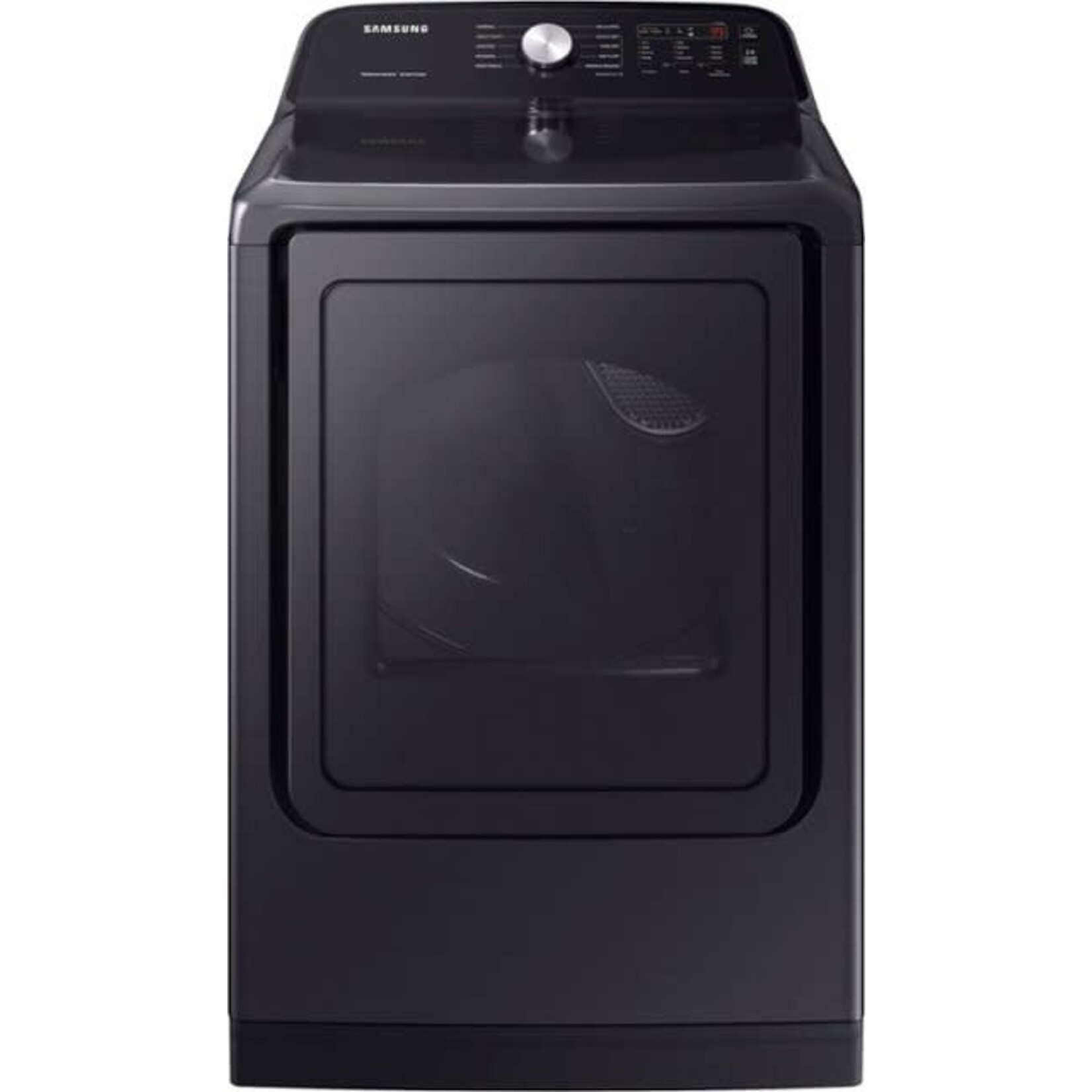 SAMSUNG #7.4 cu. ft. Gas Dryer with Sensor Dry in Brushed Black