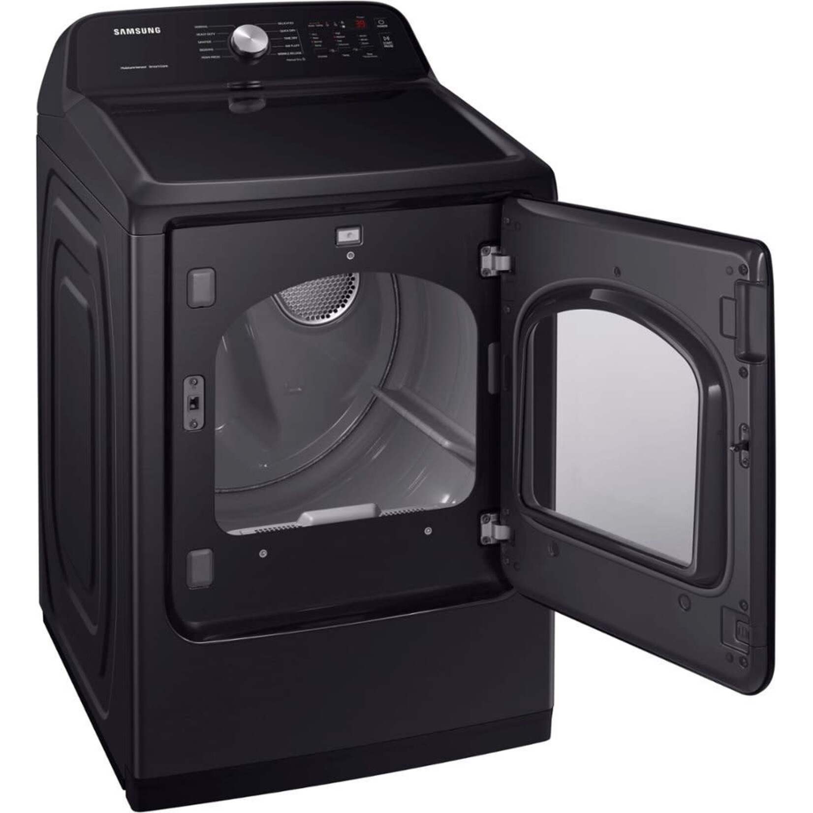 SAMSUNG #7.4 cu. ft. Gas Dryer with Sensor Dry in Brushed Black