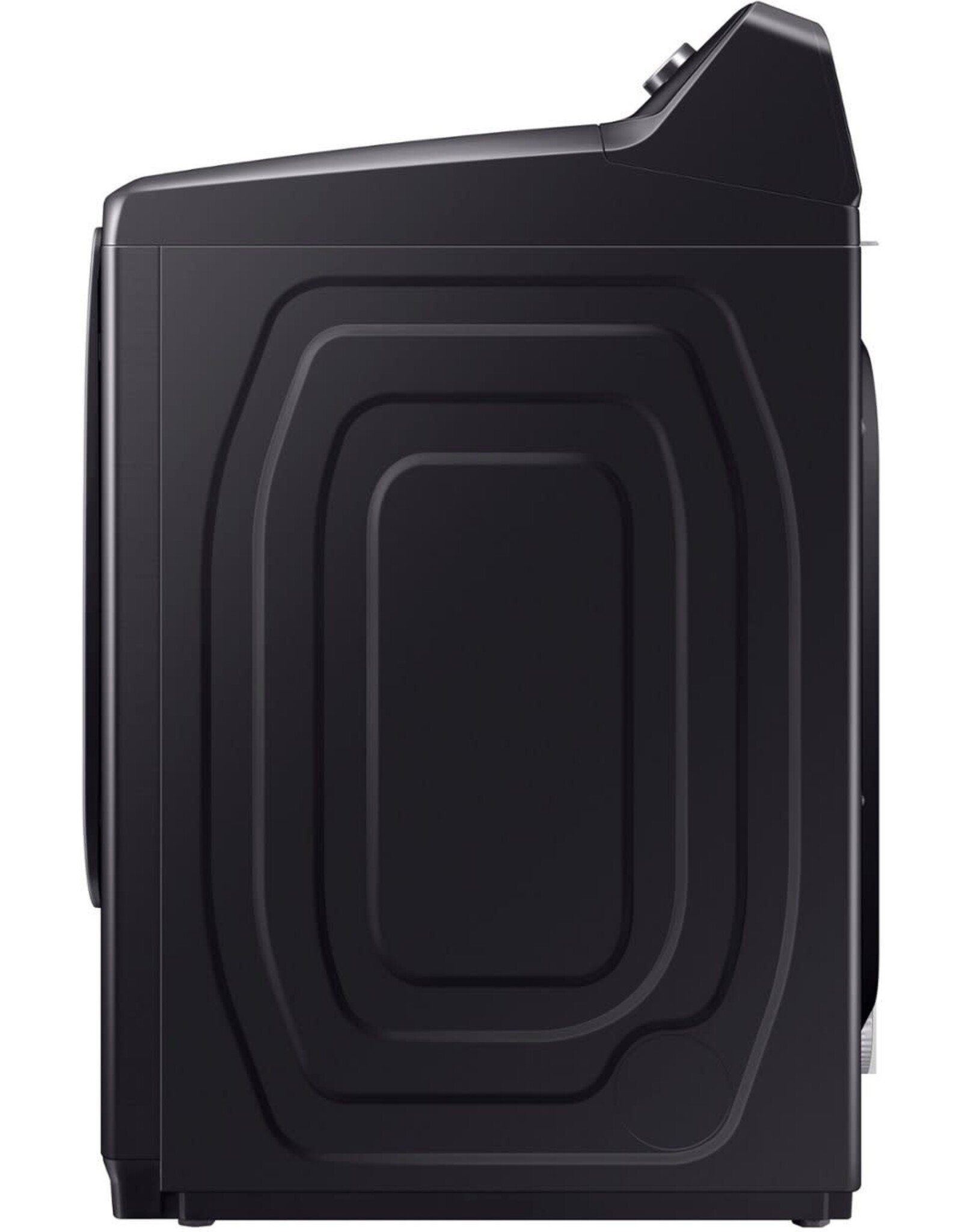 SAMSUNG DVG50B5100V Samsung 7.4-cu ft Reversible Side Swing Door Gas Dryer (Brushed Black)