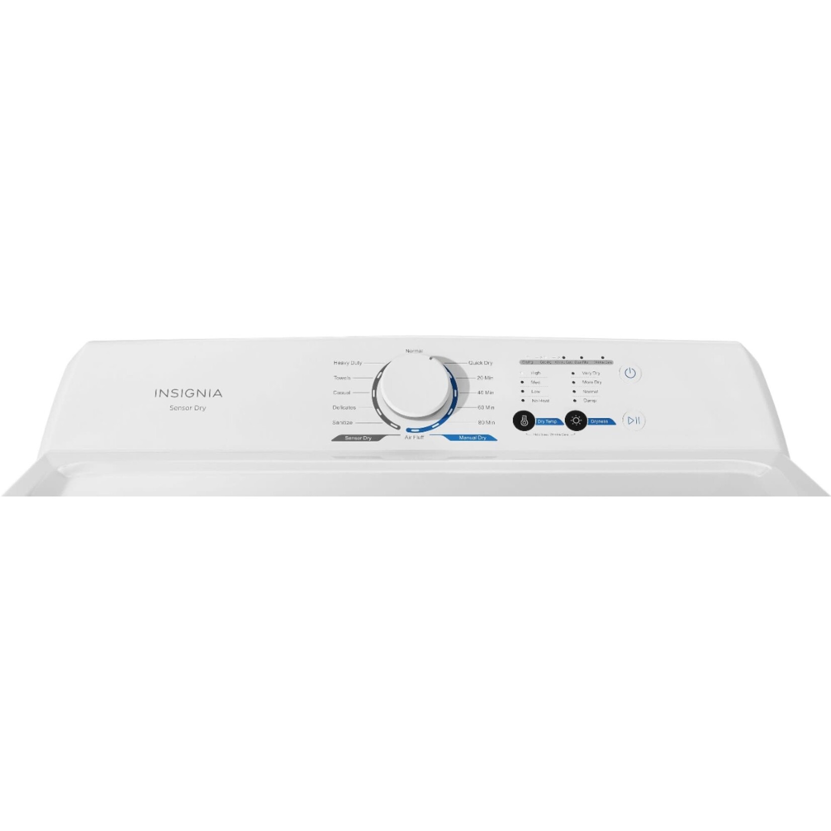 Insignia™ #NS-TDRG67W1 Insignia™ - 6.7 Cu. Ft. 12-Cycle Gas Dryer - White