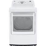 LG Electronics #DLG7151W LG 7.3 cu. ft. Ultra Large Capacity Gas Dryer with Sensor Dry Technology
