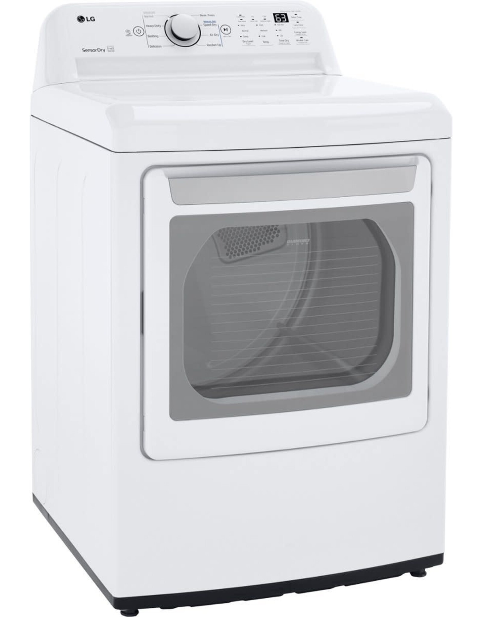 LG Electronics DLG7151W  7.3 cu. ft. White Ultra Large High Efficiency Gas Dryer