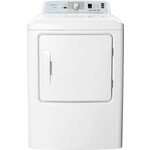 #NS-FDRG67WH8A  Insignia™ - 6.7 Cu. Ft. Gas Dryer with Sensor Dry and My Cycle Memory - White