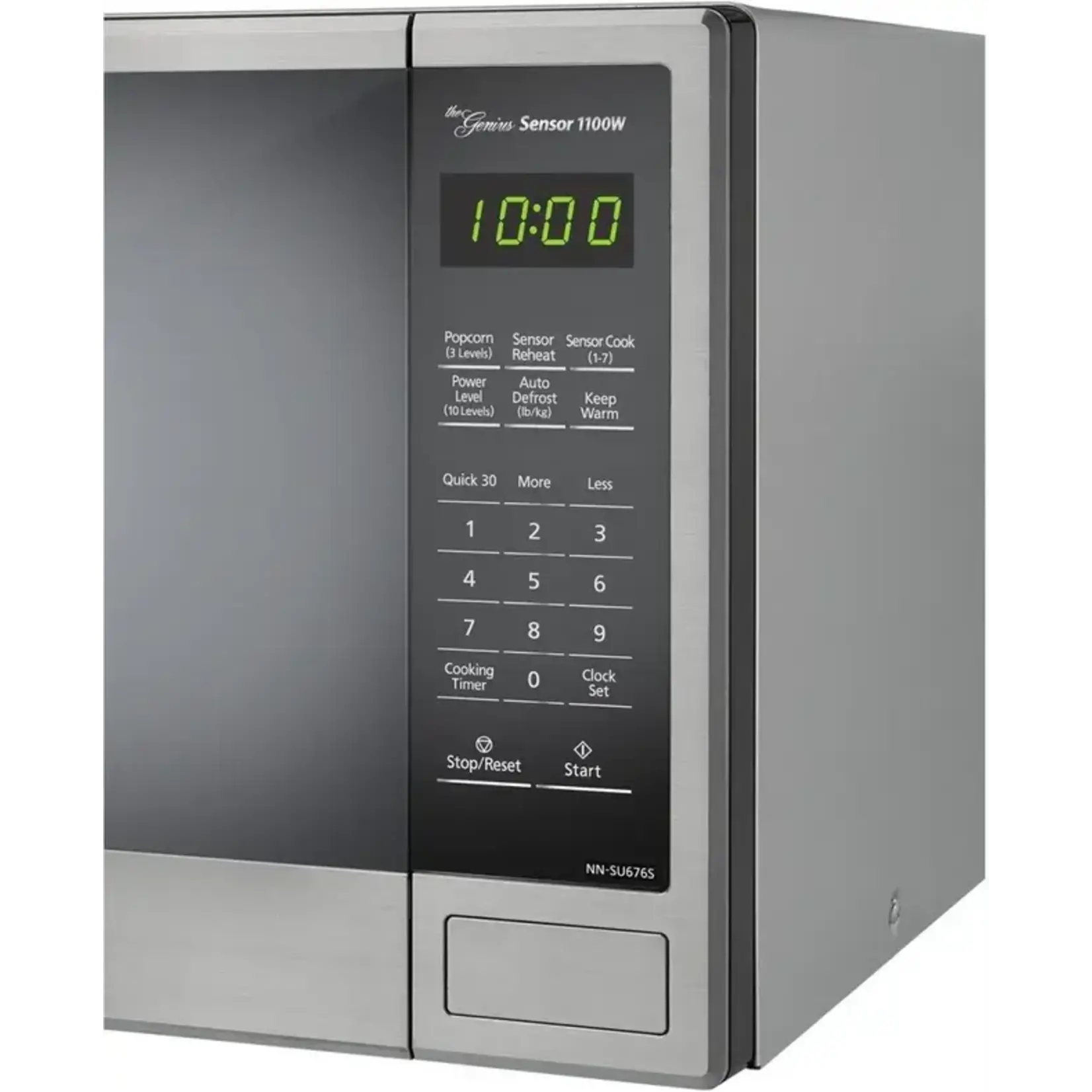 #Panasonic NN-SU676S 1.3 Cubit Ft 1100W Microwave Inverter Stainless Steel