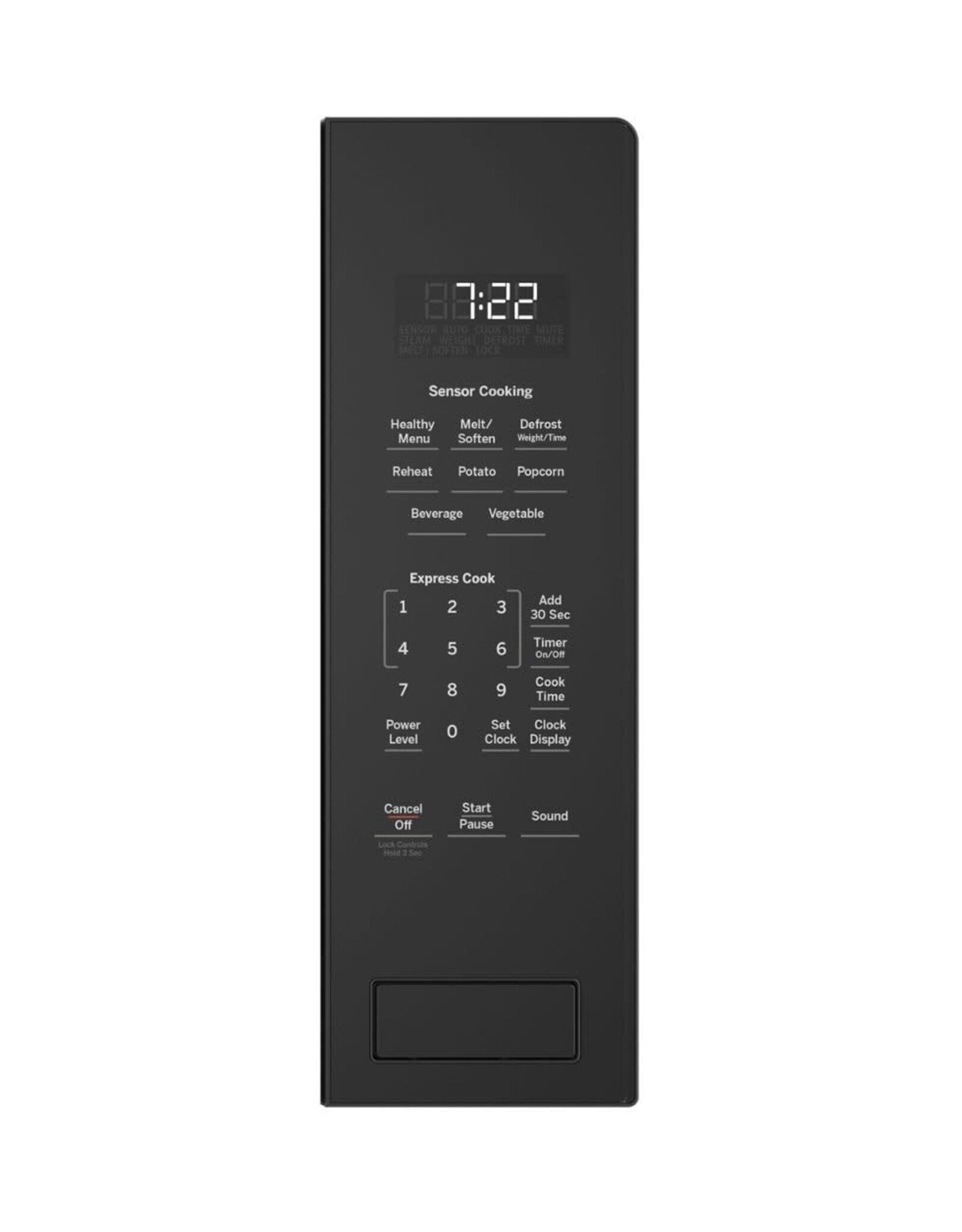 GE PROFILE PEB7227DLBB Profile 2.2 cu. ft. Countertop Microwave in Black with Sensor Cooking