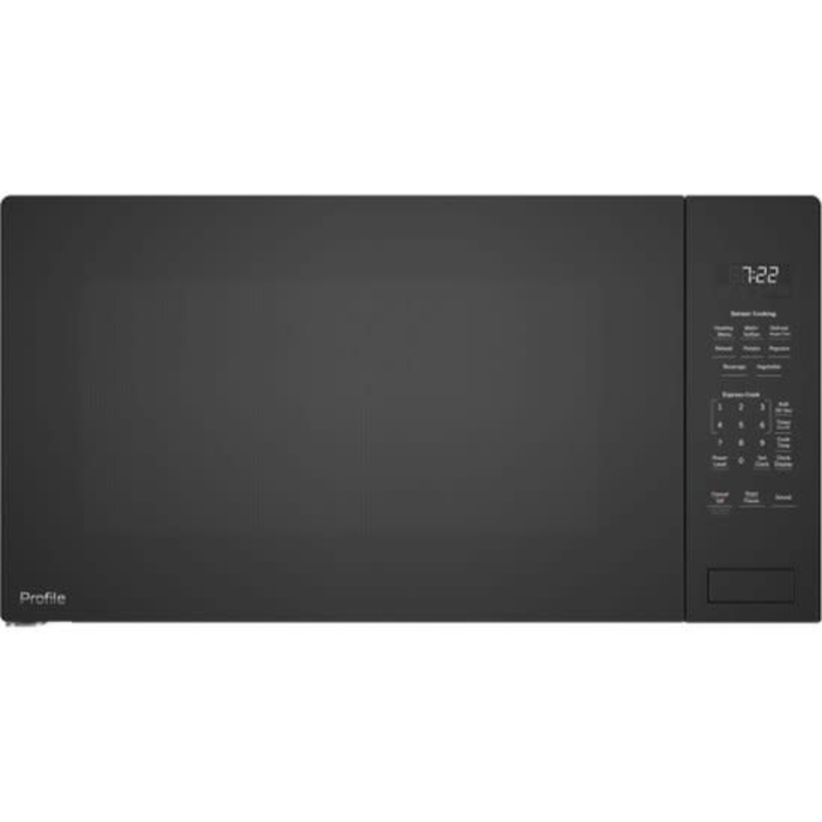 GE Profile #PEB7227DLBB Profile 2.2 cu. ft. Countertop Microwave in Black with Sensor Cooking