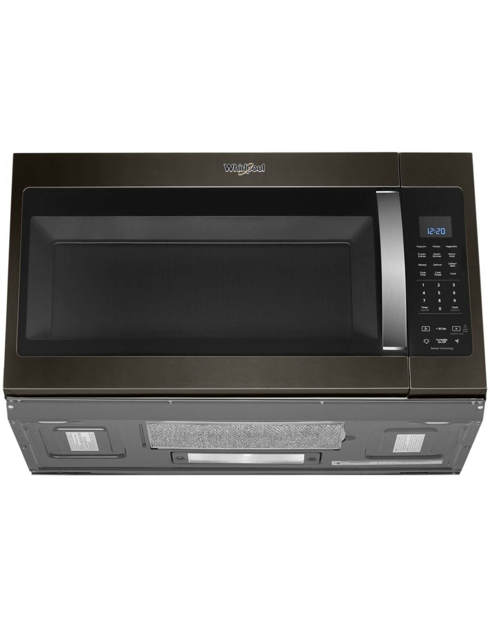 WHIRLPOOL WMH32519HV WHR Microwave, Hood, Combination - 1.9 CU FT, FINGER PRINT RESISTANT BS, 10