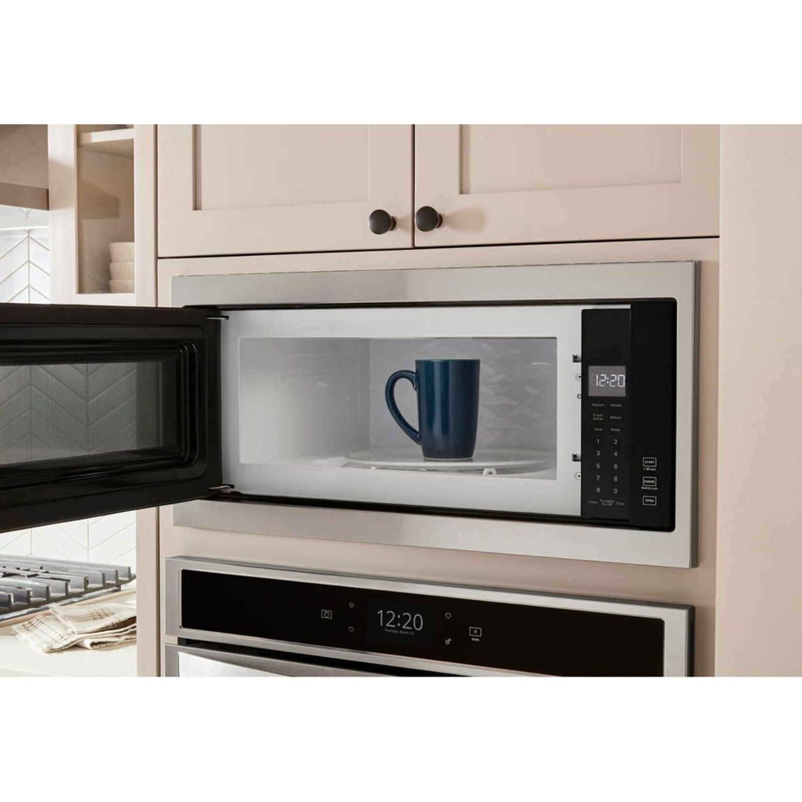 Whirlpool #WMT50011KS   WHIRLPOOL 1.1 cu. ft. Built-In Microwave in Stainless Steel