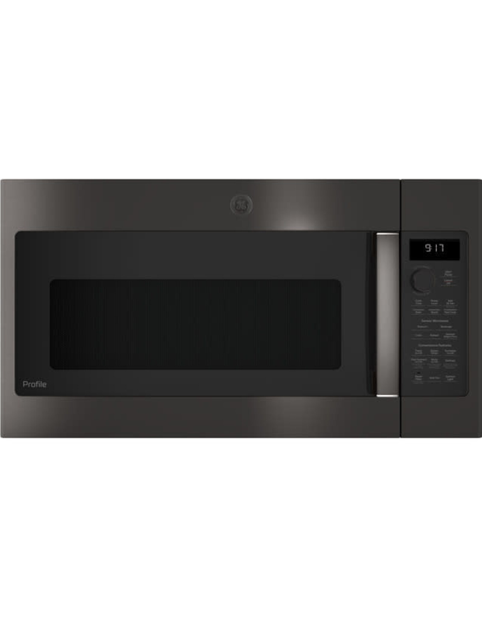 GE PROFILE PVM9179BLTS GE Profile 1.7 cu. ft. Over the Range Convection Microwave in Black Stainless Steel, Fingerprint Resistant