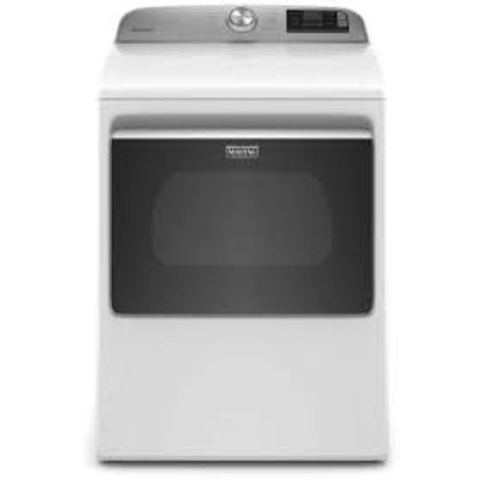 Maytag MGD7230HW Maytag 7.4 cu. ft. 120-Volt Smart Capable White Gas Vented Dryer with Steam and Hamper Door, ENERGY STAR