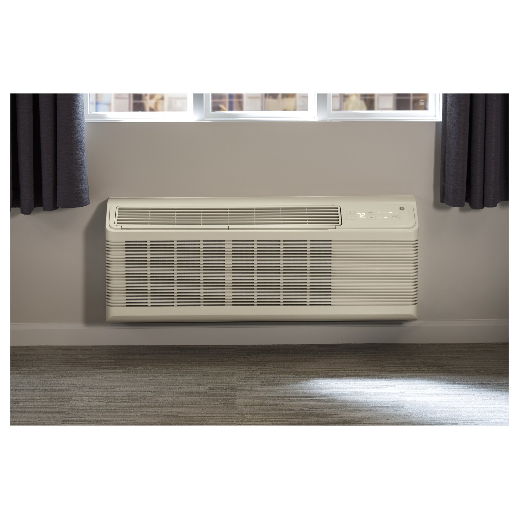 GE ZONELINE AZ45E12DAC GE Zoneline® Cooling and Electric Heat Unit with Corrosion Protection, 230/208 Volt