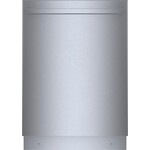 BOSCH #SHX78B75UC - Bosch 800 Series 24” Top Control Smart Built-In Stainless Steel Tub Dishwasher with Flexible 3rd Rack - Stainless Steel