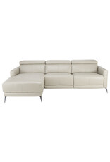 BREVIN 1474285 Brevin Leather Power Reclining Sectional