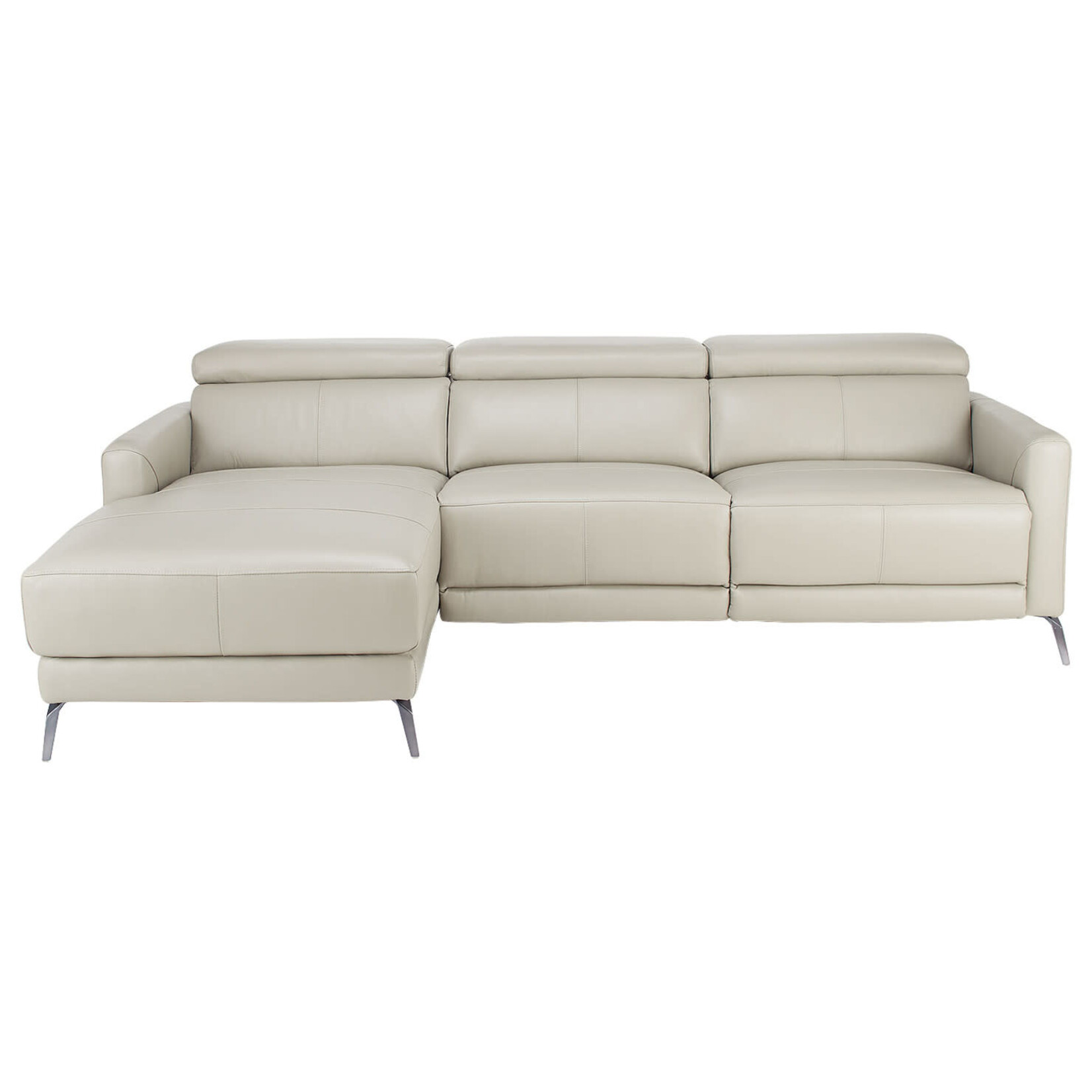 1474285 Brevin Leather Power Reclining Sectional