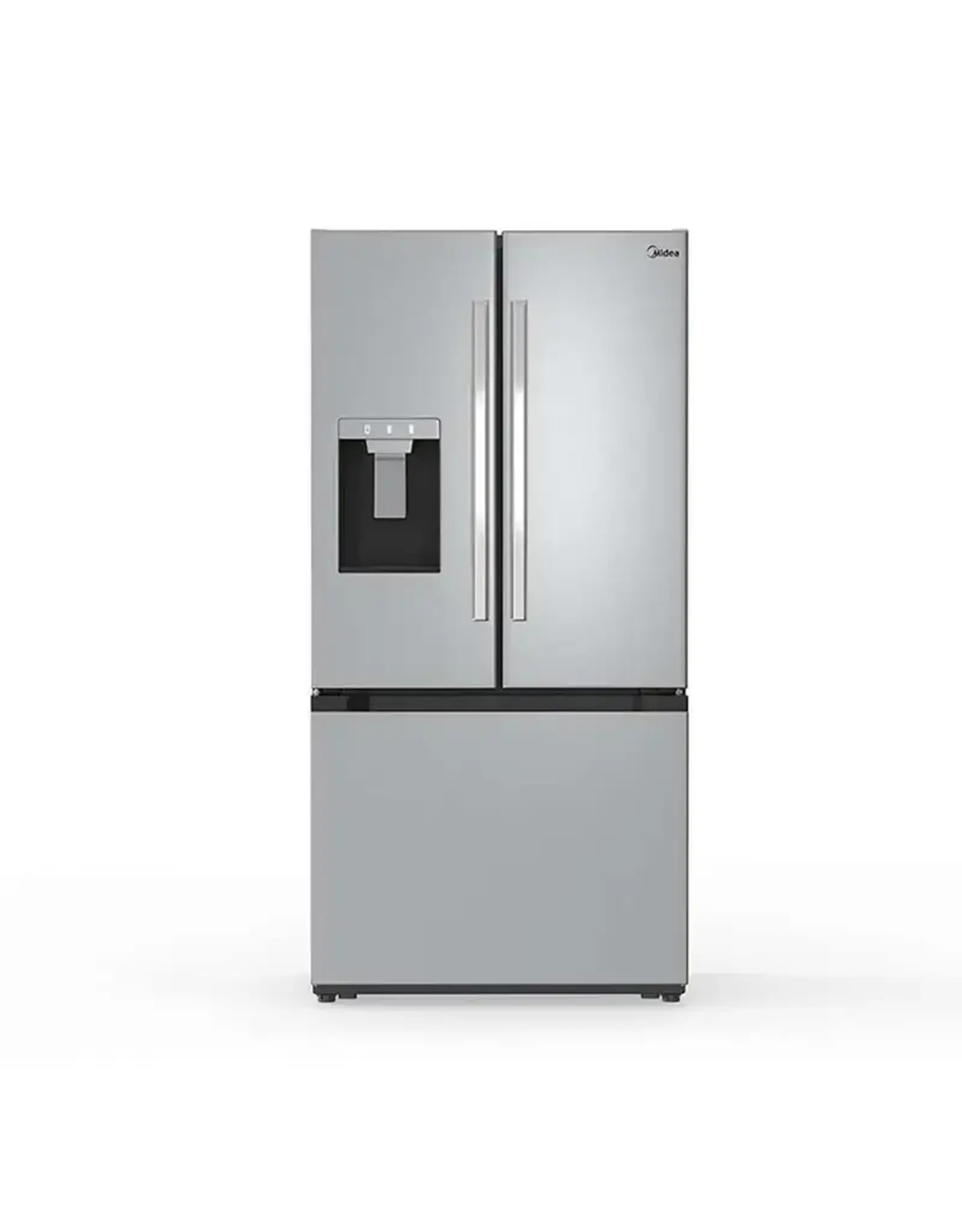Midea Midea 29.3-cu ft Smart French Door Refrigerator with Dual Ice Maker, Water and Ice Dispenser (Stainless Steel) ENERGY STAR