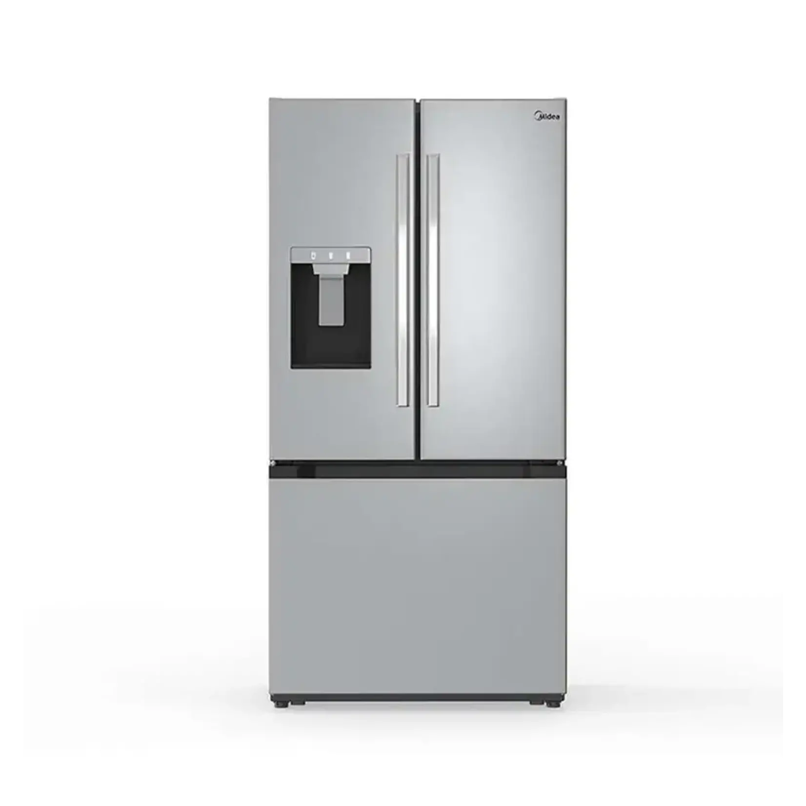 Midea #*MRF29D6AST Midea 29.3-cu ft Smart French Door Refrigerator with Dual Ice Maker, Water and Ice Dispenser (Stainless Steel) ENERGY STAR