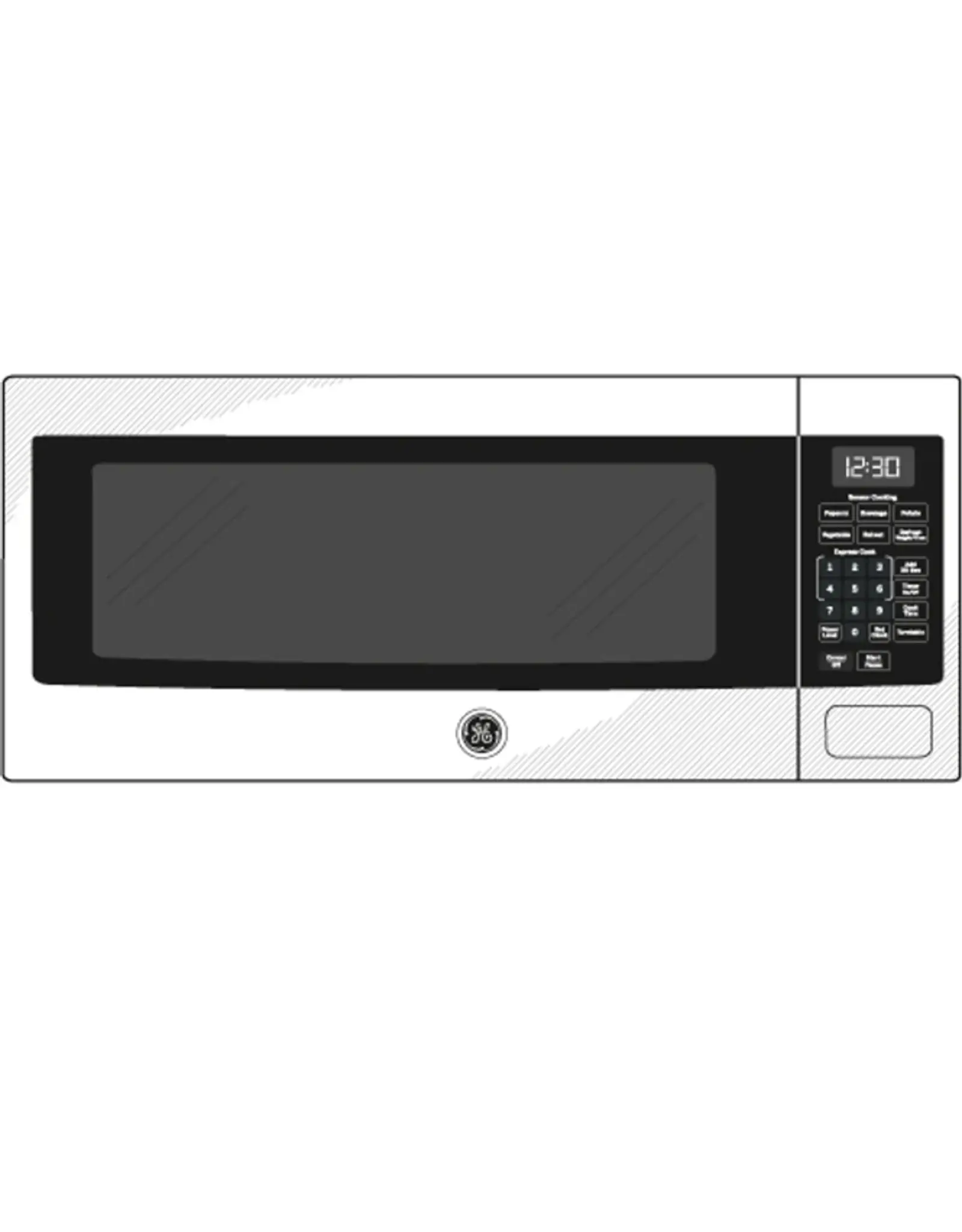 GE GE Profile™ 1.1 Cu. Ft. Countertop Microwave Oven