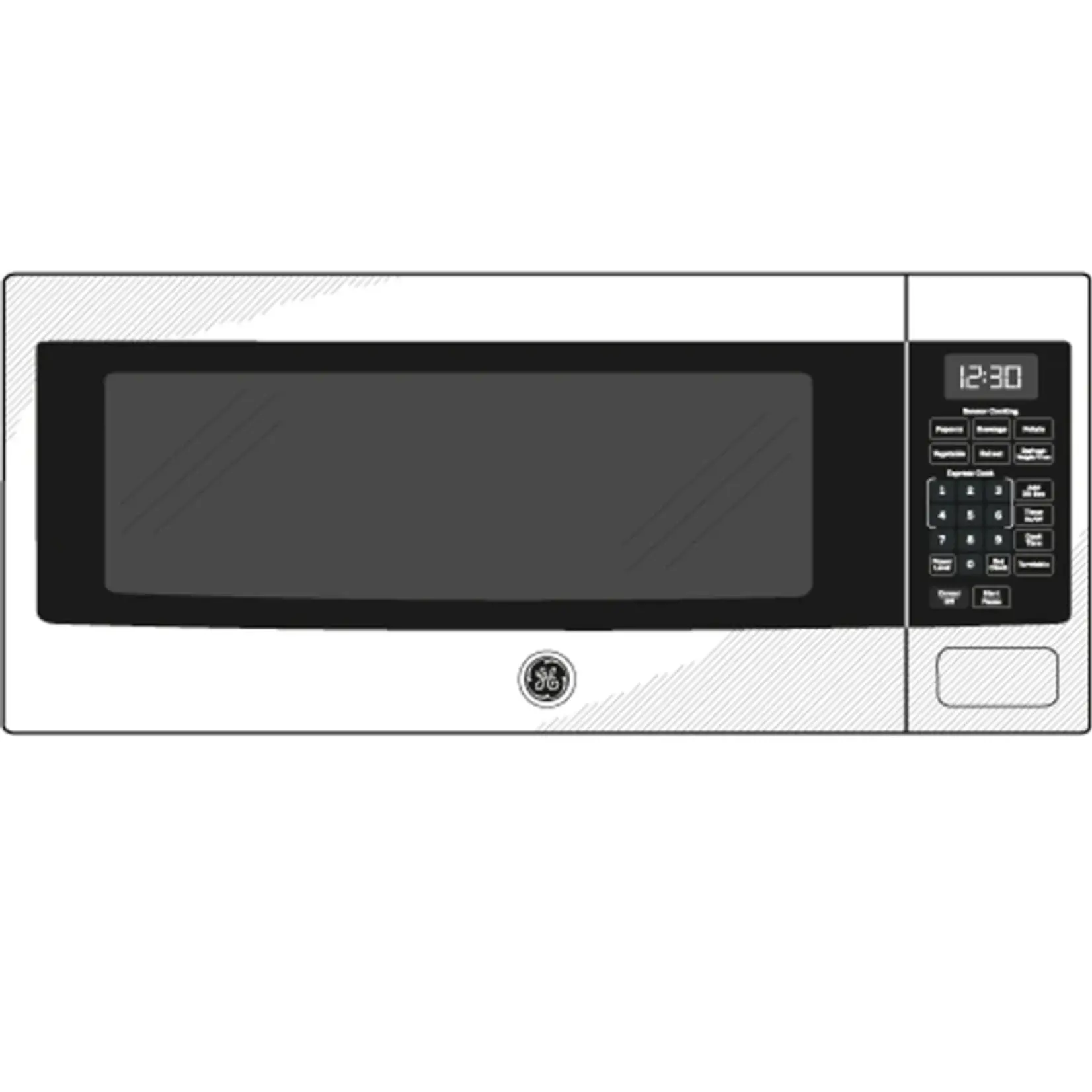 GE GE Profile™ 1.1 Cu. Ft. Countertop Microwave Oven