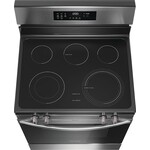 Frigidaire #Frigidaire FCRE3083ASA  5.3 Cu. Ft. Freestanding Electric Range with Air Fry - Black Stainless Steel