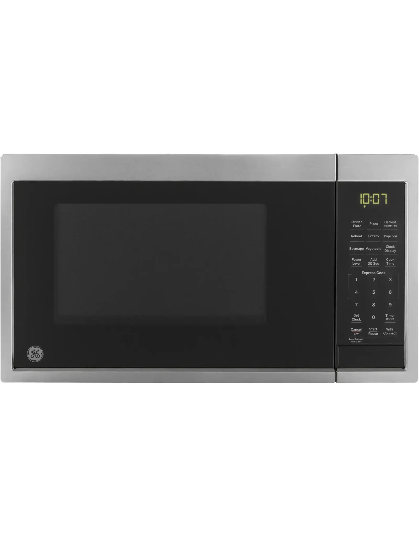GE GE JES1097SMSS  Scan-to-Cook 0.9-cu ft 900-Watt Countertop Microwave (Stainless Steel)