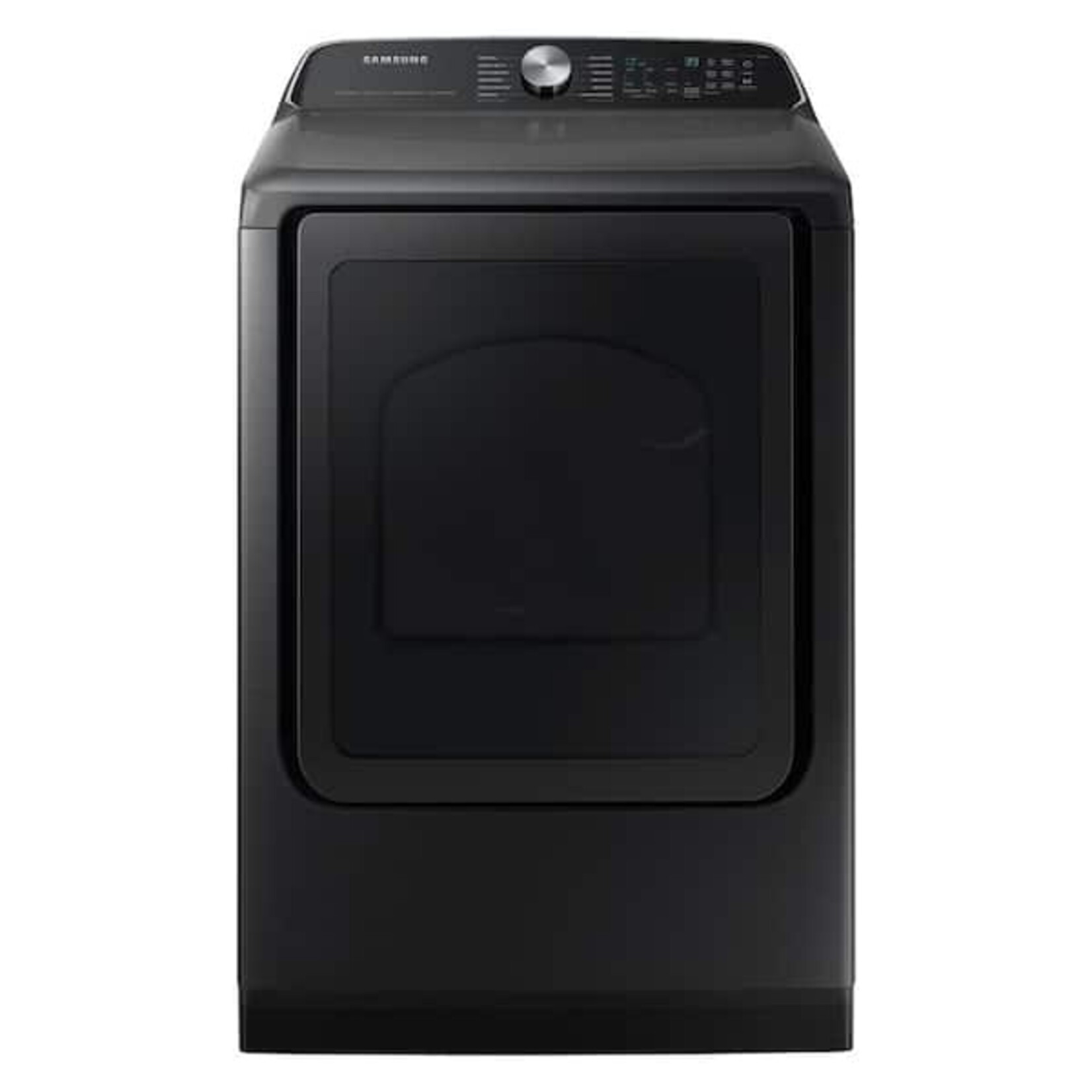 SAMSUNG DVG55CG7100V Samsung - 7.4 Cu. Ft. Smart Gas Dryer with Steam Sanitize+ - Black