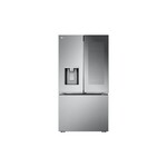 LG #*LRYKC2606S  LG 26 cu. ft. Counter-Depth MAX French Door Refrigerator w/ Mirrored Instaview & 4 types of ice, PrintProof Stainless Steel