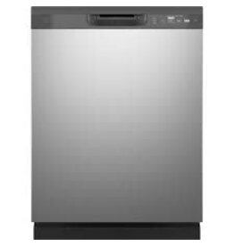 G.E GDF510PSR5SS 24 in. Built-In Tall Tub Front Control Stainless Steel Dishwasher with Dry Boost, 59 dBA