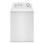 Amana NTW4519JW Amana 3.8-cu ft High Efficiency Agitator Top-Load Washer (White)