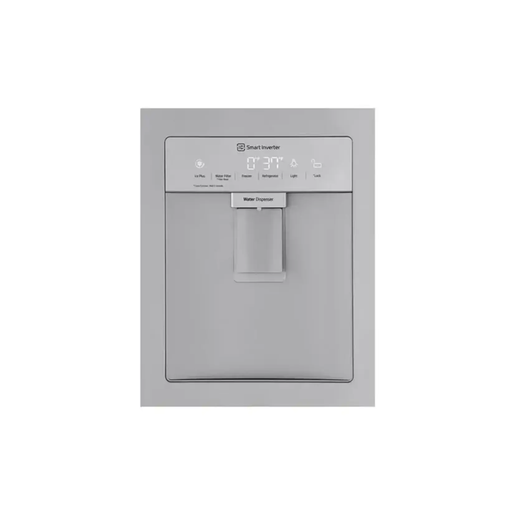LG #LRMWS2906S 29 cu. ft. 4-Door French Door Refrigerator w/ External Water Dispenser, Door Cooling and Ice Maker in Stainless Steel
