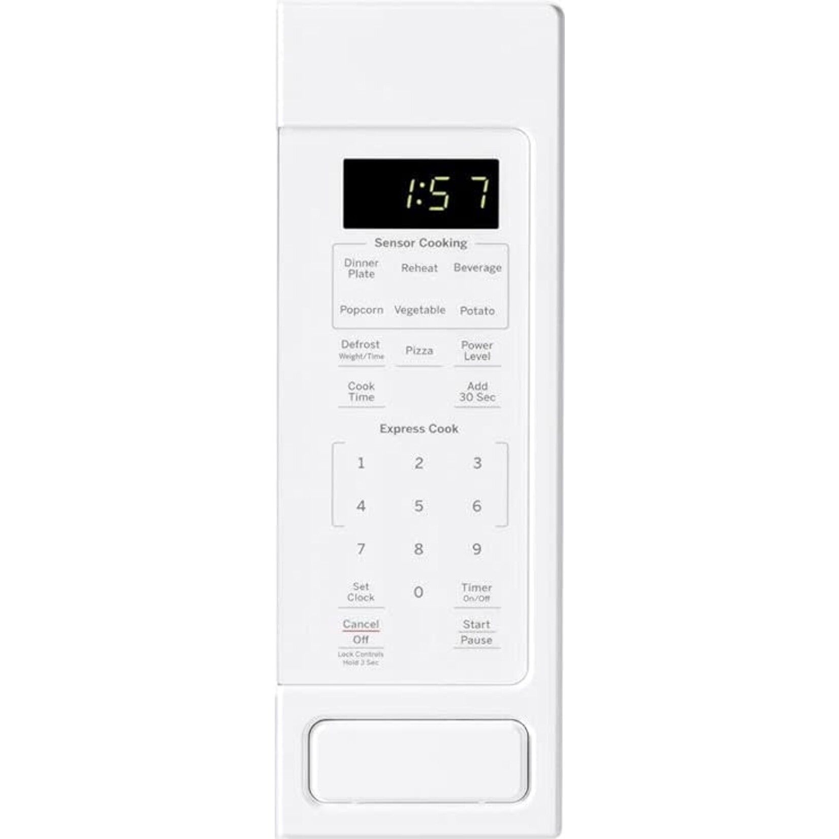 GE #JES1657DMWW - GE® 1.6 Cu. Ft. Countertop Microwave Oven