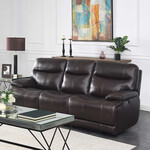 #1653285 - Ridgewin Leather Power Reclining Sofa