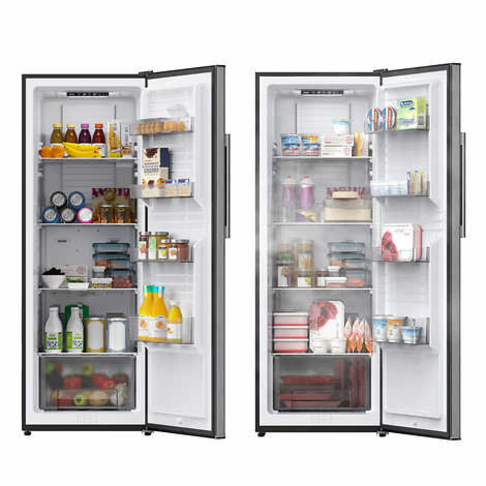 #GLF11US2A16-11 cu. ft. Convertible Stainless Steel Upright Freezer or Fridge