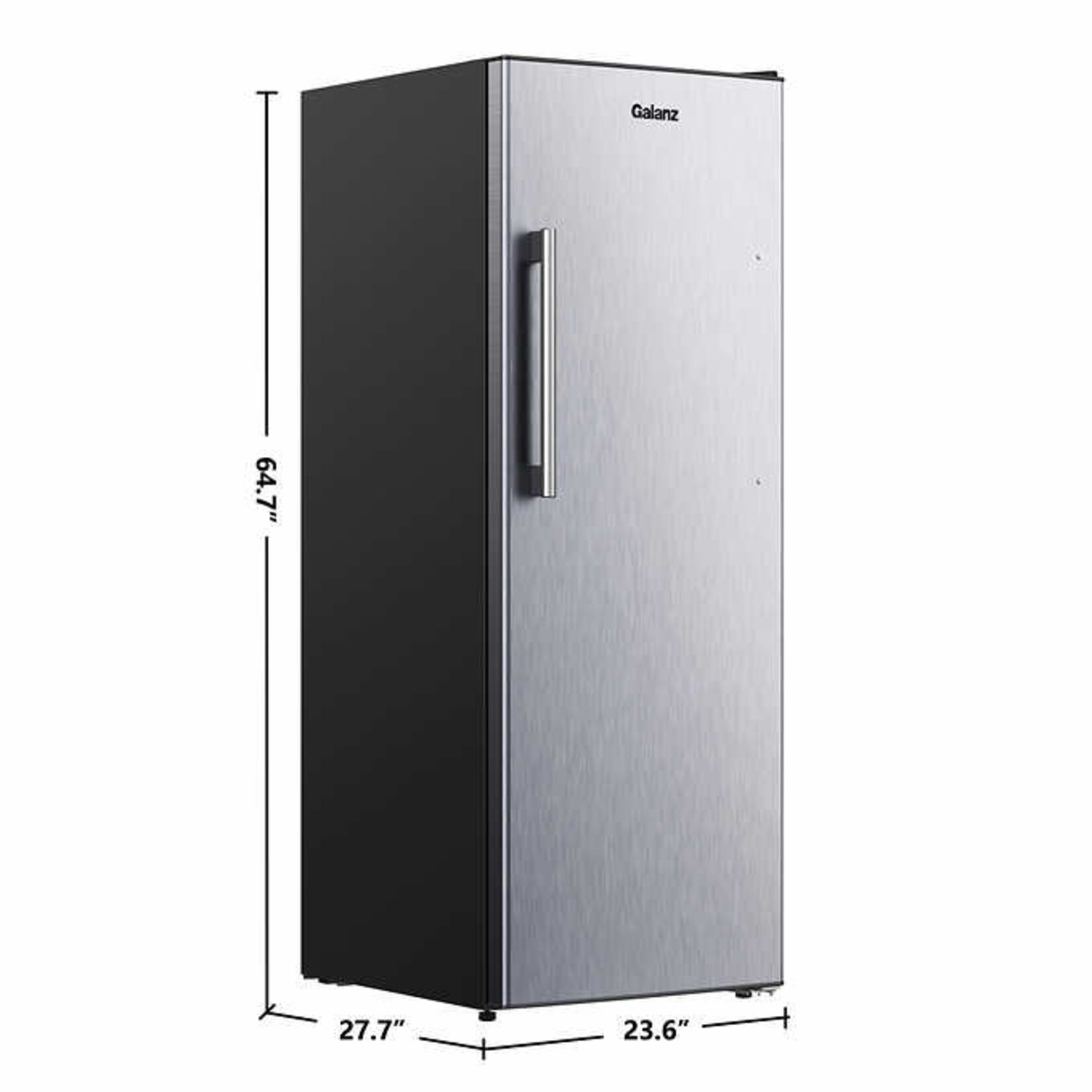 #GLF11US2A16-11 cu. ft. Convertible Stainless Steel Upright Freezer or Fridge