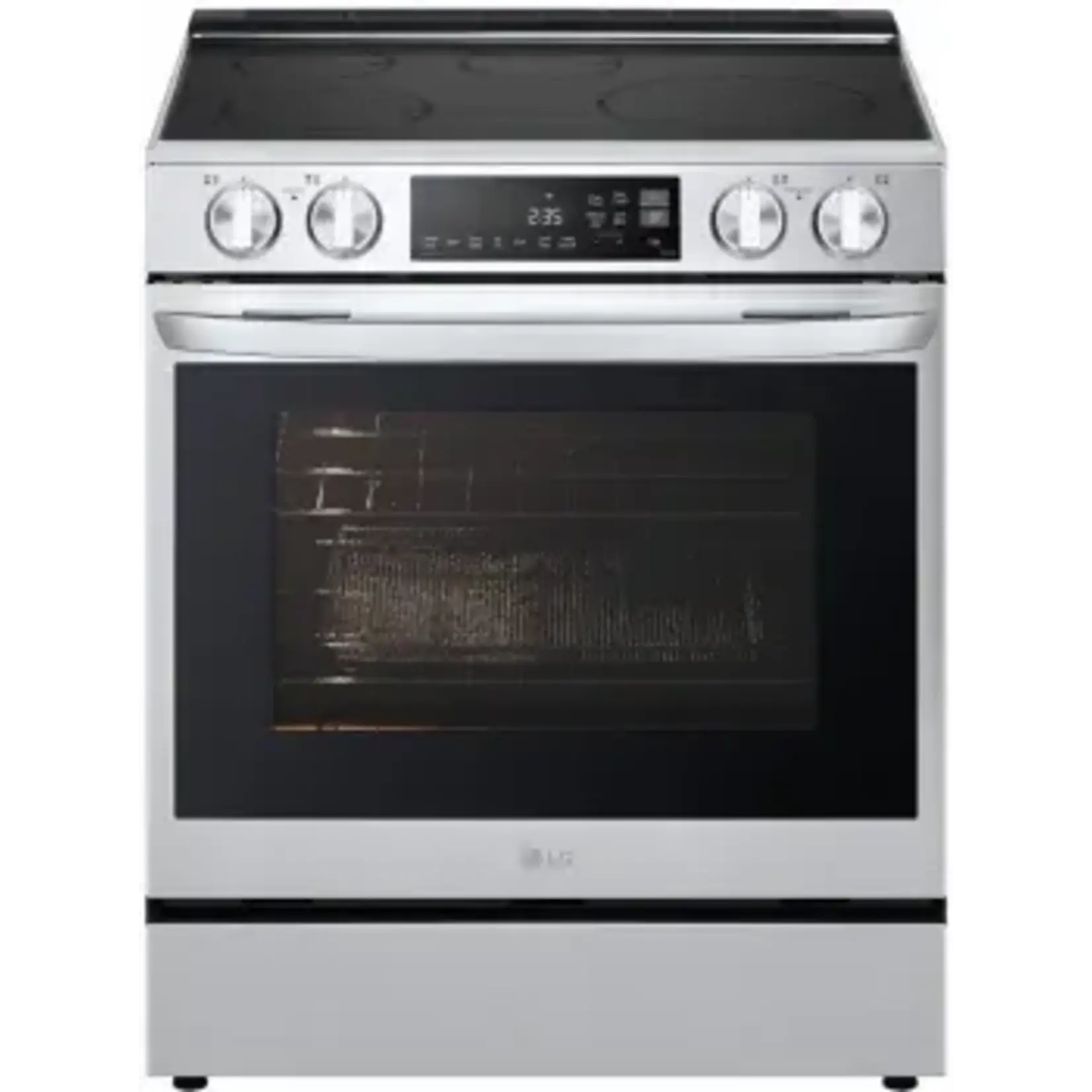 LG CPS-LSIL6334FE 6.3 cu. ft. Smart Induction Slide-In Range with ProBake Convection, Air Fry in PrintProof Stainless Steel
