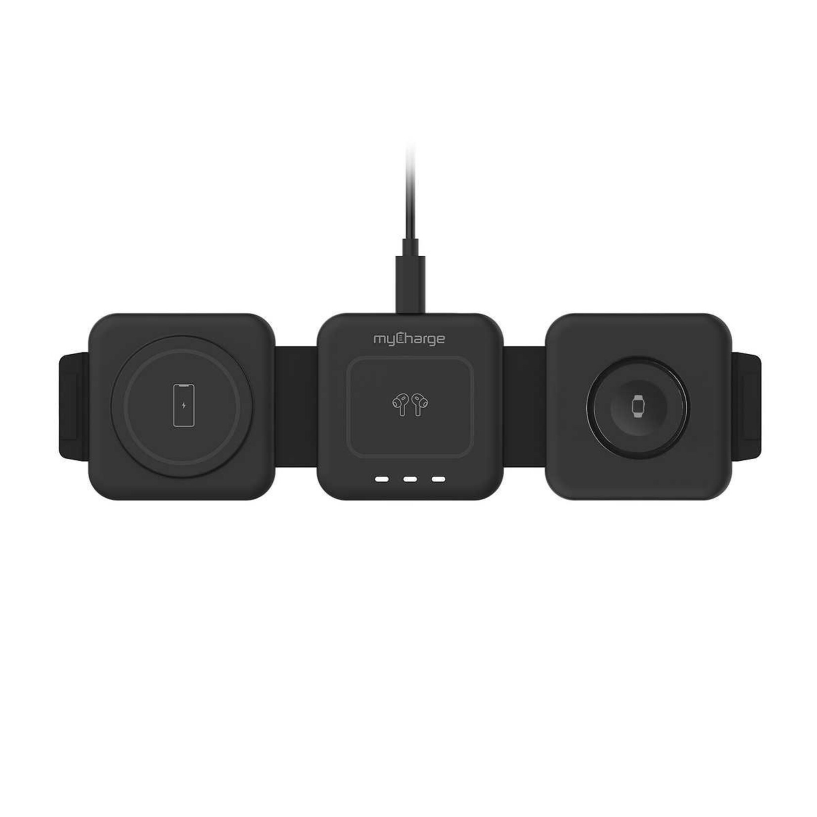 Mycharge 3-In-1 Wireless Charging Pad