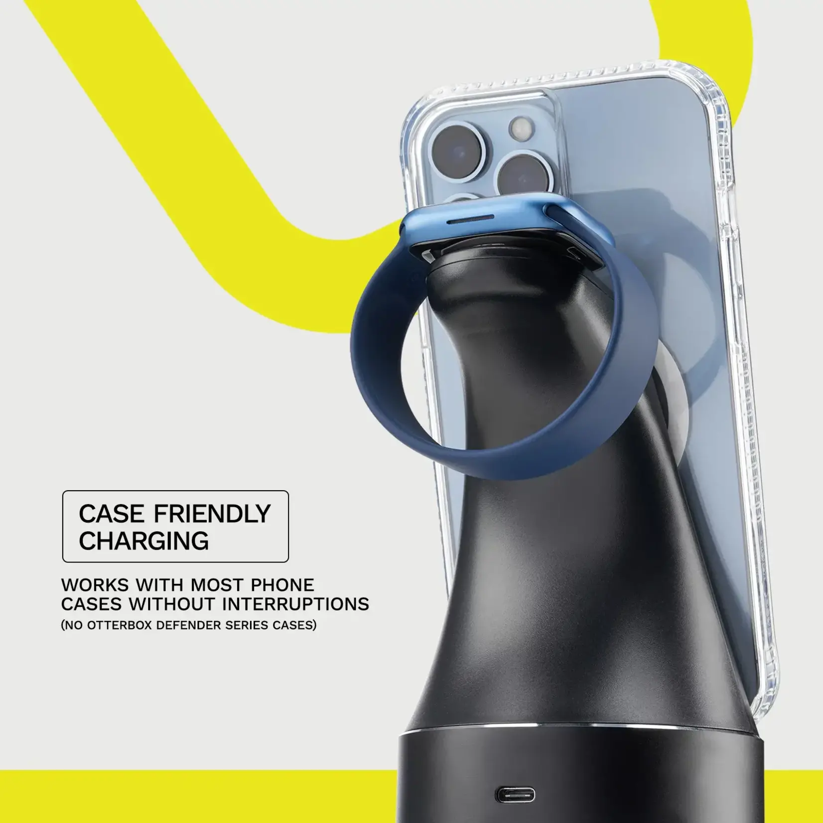 Case-Mate Fuel 2-in-1 Wireless Charging Station for iPhone and Watch
