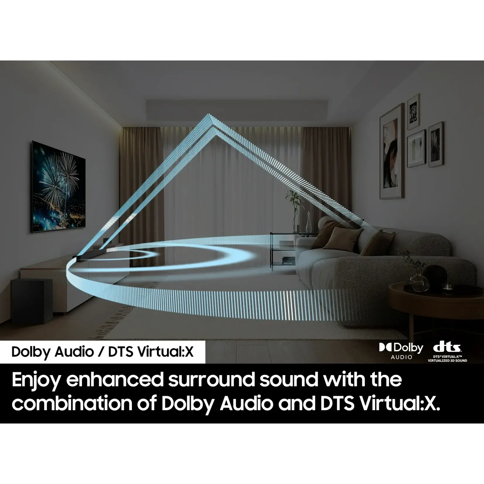 SAMSUNG Samsung HW-Q7CB 3.1.2 Channel Soundbar With Up-Firing Speakers Featuring Dolby Atmos