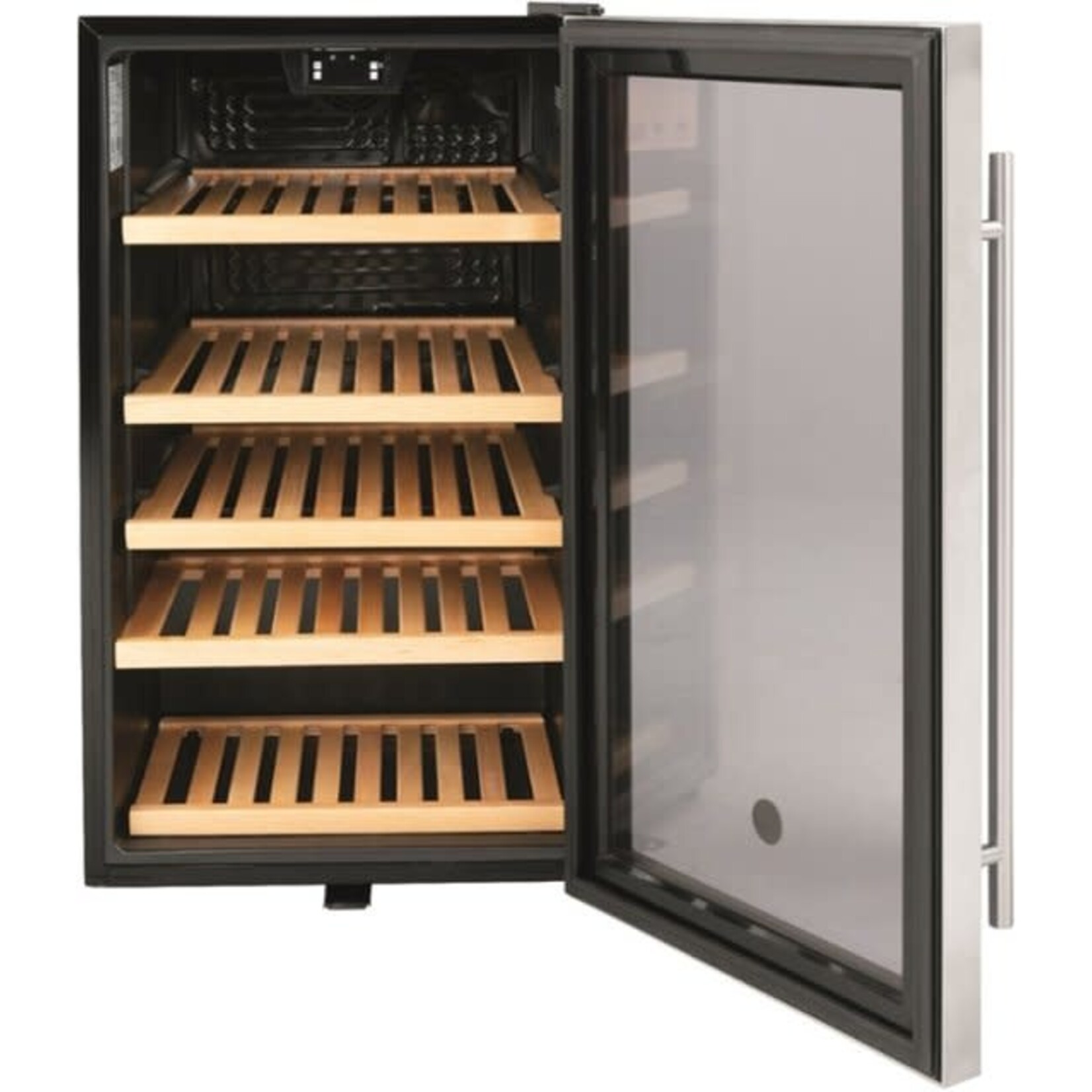 GE #GVS04BQNSS-GE 31-Bottle Beverage Cooler in Stainless Steel