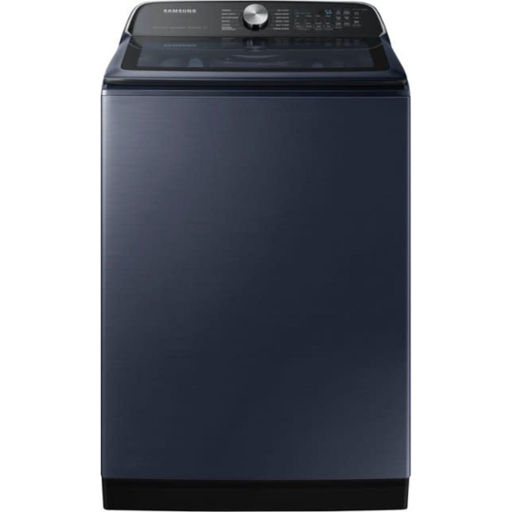SAMSUNG WA54CG7150ADA4 - Samsung Pet Care Solution 5.4-cu ft High Efficiency Impeller Smart Top-Load Washer (Brushed Navy) ENERGY STAR
