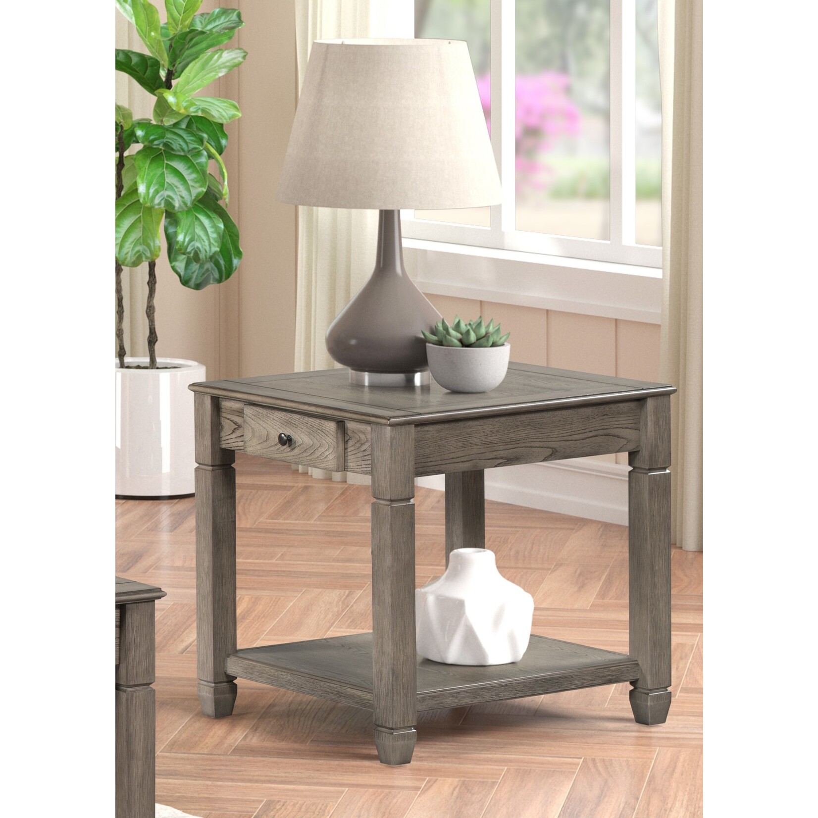 Nationwide Furniture Distributors T346E - NATIONWIDE Country Casual End Table