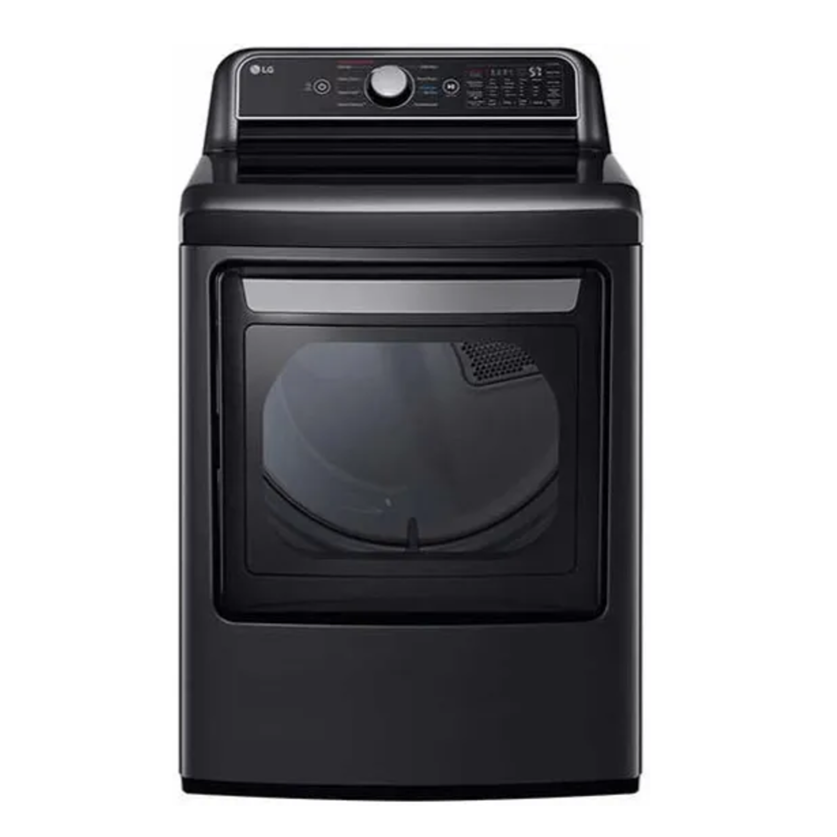 LG #DLEX7480LE - 7.3 cu. ft. Smart Rear Control Electric Energy Star Dryer with Sensor Dry & Steam Technology