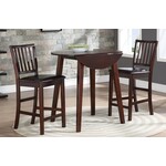 Nationwide Furniture Distributors D368 - NATIONWIDE 5-Piece Pub Dining Set with 2 Drop Leafs