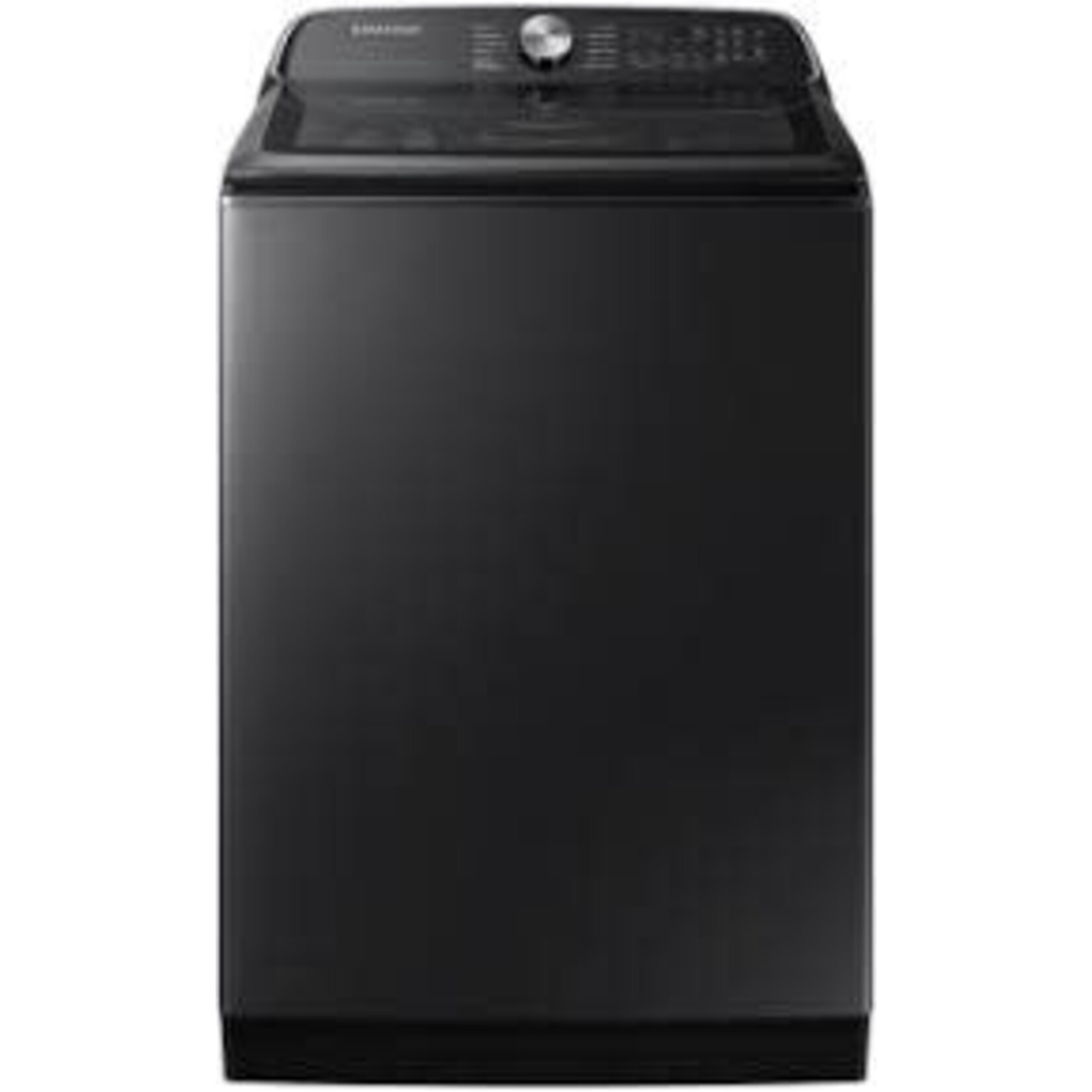 SAMSUNG WA54CG7105AV  5.4 cu.ft. Extra-Large Capacity Smart Top Load Washer with ActiveWave Agitator and Super Speed Wash in Brushed Black