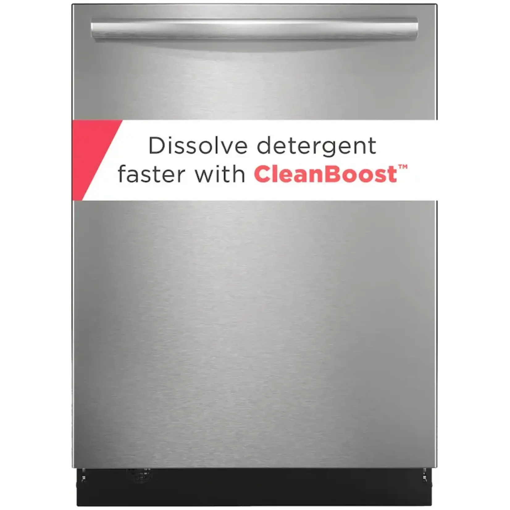 Frigidaire GDSH4715AF - Frigidaire Gallery CleanBoost 24-in Top Control Built-in Dishwasher With Third Rack ( Fingerprint Resistant Stainless Steel ) ENERGY STAR, 47-Decibel Very Quiet Sound Level