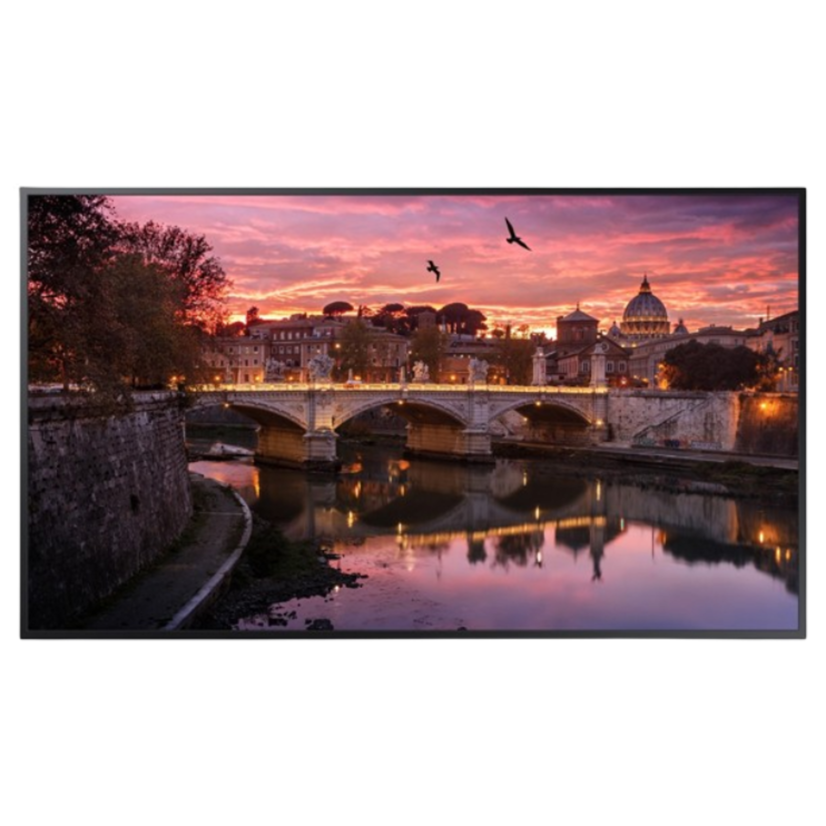 SAMSUNG #QB50R - Samsung 50-inch Commercial 4K UHD LED LCD Display, 350 NIT
