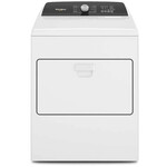 Whirlpool WED5010LW-7 cu. ft. White Top Load Gas Moisture Sensing Dryer