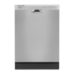 Whirlpool WDF341PAPM - Whirlpool 24-in Front Control Built-In Dishwasher (Stainless Steel) ENERGY STAR, 57-dBA Standard Sound Level